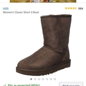 Ugg - Brown short original boot